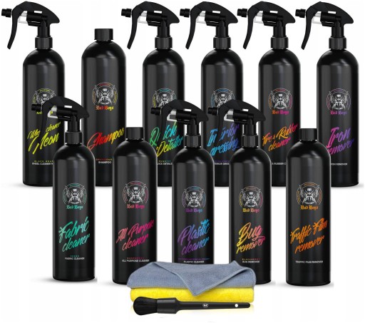 Мега набор автомобильной косметики RR Customs RRC Bad Boys в подарок