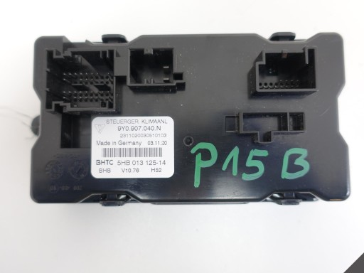 9Y0907040N - PORSCHE CAYENNE 9Y0 МОДУЛЬ УПРАВЛЕНИЯ КОНДИЦИОНЕРОМ