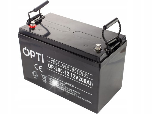 Аккумулятор agm volt polska opti 200ah