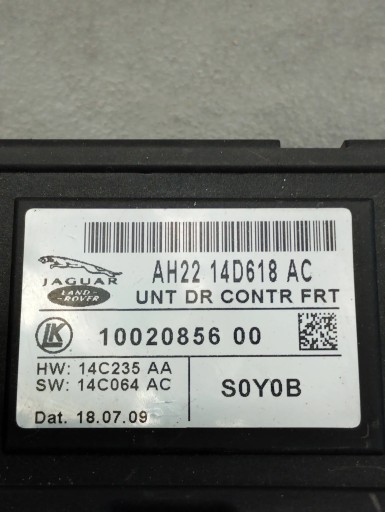 Land Rover Range Rover Sport L320 module door left front AH2214D618AC
