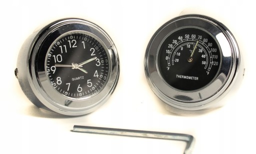 ЧАСЫ ХРОМ ТЕРМОМЕТР ДЛЯ РУЛЕВОГО КОЛЕСА