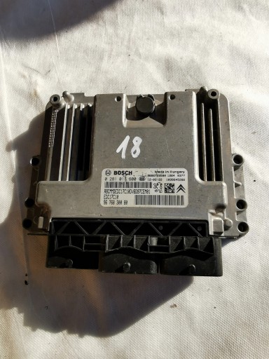 PEUGEOT 207 1.6HDI 0281017600 9666729580 počítač