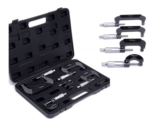 Набор микрометров микрометр 4 шт 0-100 Крафт