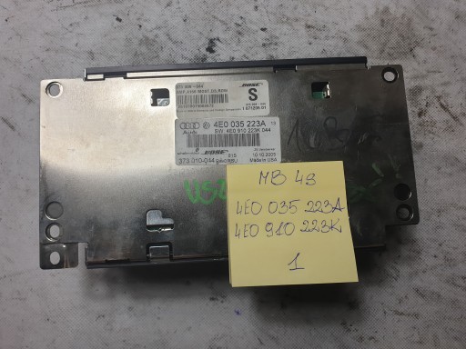 ПІДСИЛЮВАЧ BOSE AUDI A8 D3 4E0035223A