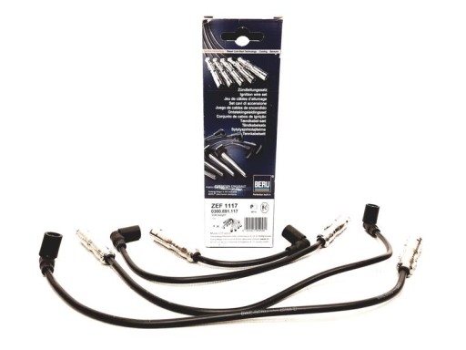 ZEF1117 - Дроти запалювання BERU AUDI A3 8P VW TOURAN 1.6