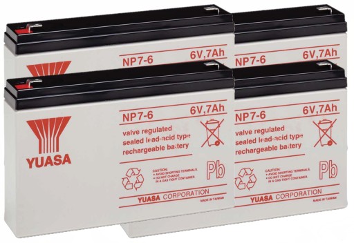 Apcrbc34 rbc 34 #34 аккумулятор yuasa для ибп apc 4x np7-6 6v 7ah