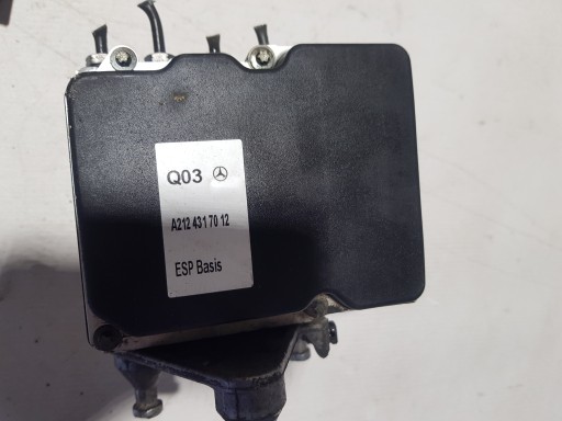 MERCEDES E KLASA W212 W207 pump ABS control unit ESP