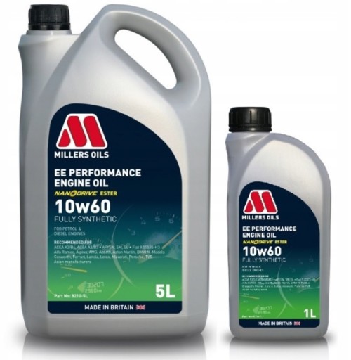 MILLERS EE PERFORMANCE 10W60 6л