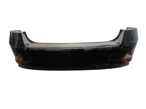 bumper rear part rear SKODA SUPERB III 3V LAK: LF9R (15-19)