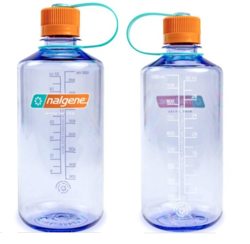 Пляшка Nalgene NM Tritan Sustain 32 oz 1000 ml відтінки сірого