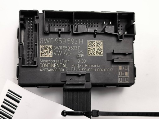 modul 8W0959593H Tür AUDI A4 B9 S-LINE