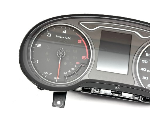 AUDI A3 8V LIFT 2.0TDI DIESEL dials clock dials ANGLIK UK 8V0920972L