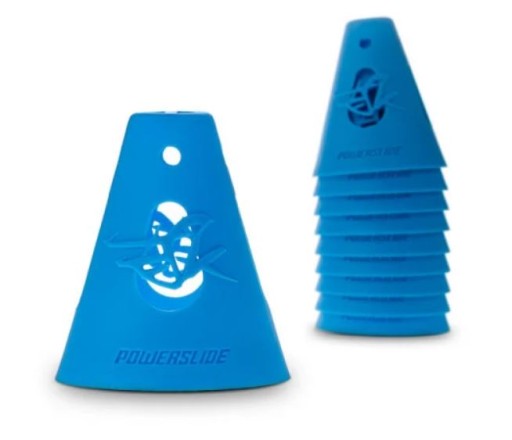 Чашки для слалому Powerslide Freeskate Cones сині 10 шт.