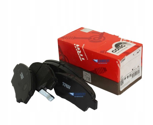 GDB1844 - Гальмівні колодки задні TRW CHEVROLET ORLANDO