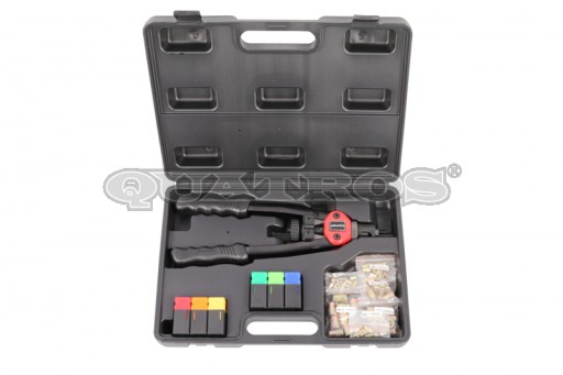 Заклепочник для заклепок и гаек M3-M10 QUATROS