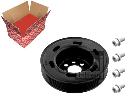 33608 - ШКІВ КОЛІНЧАСТОГО ВАЛА VW 1,8 2,0 TDI (КОМПЛЕКТ)