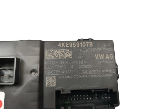 module bonnet boot SKODA ENYAQ VOLKSWAGEN ID.4 4KE959107B 4KE959107B