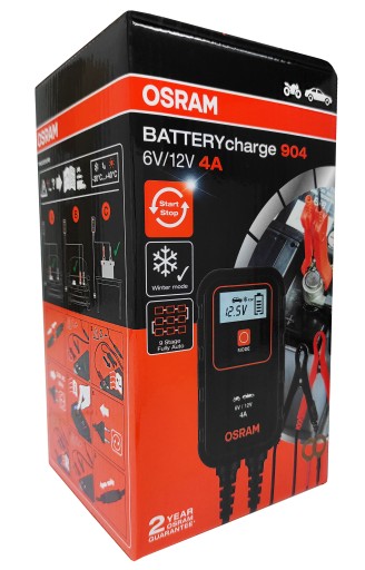 OSRAM АВТОМОБИЛЬНЫЙ ВЫПРЯМИТЕЛЬ ДЛЯ АККУМУЛЯТОРОВ 12 В