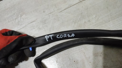 Opel Corsa F 1.2 22r. rear part side right gasket door