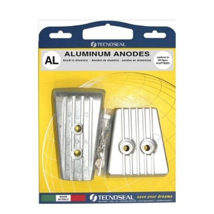 КОМПЛЕКТ АЛЮМИНИЕВЫХ АНОДОВ VOLVO PENTA SX-A DPS-A