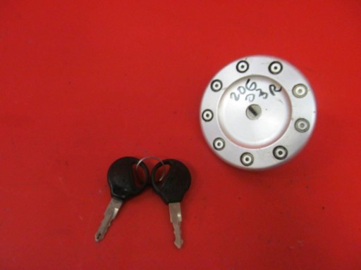 PEUGEOT 206 GT 01- čep rezervoara goriva aluminijski 2x ključ