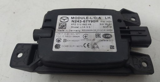 Датчик допомоги ременя MAZDA MX5 MX - 5 N243-67Y90H