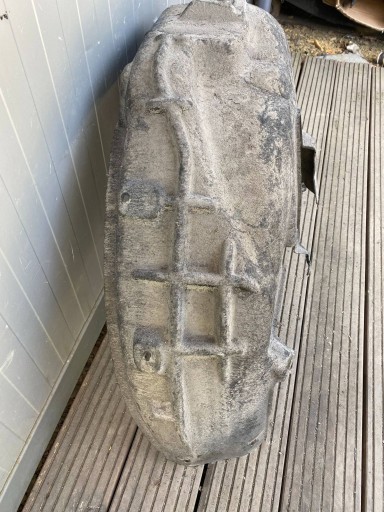 AUDI Q3 LIFT 8U mudguard right rear part rear. 8U0810172D