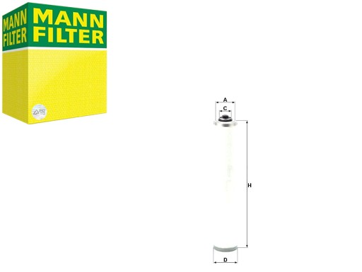 MANN-FILTER ФИЛЬТР ПРОВАЛКИ КАРТЕРА