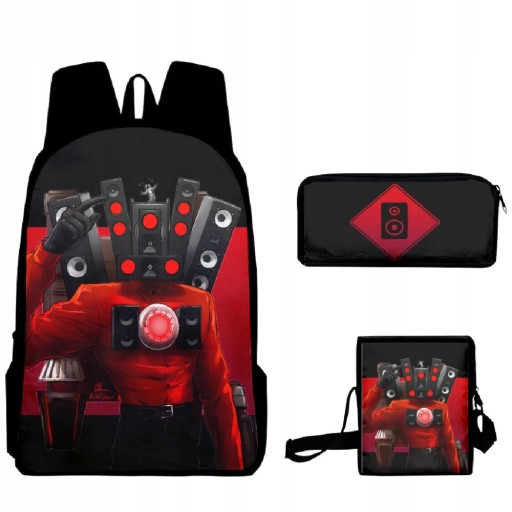 Рюкзак шкільний на багато відділень без бренду Multicolor