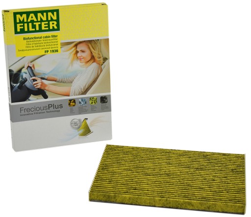 3337 - МАНН САЛОННИЙ ФІЛЬТР SAAB 9-3 93 АНТИСМОГОВИЙ