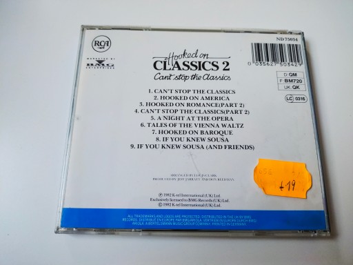 Clark – Hooked On Classics 2: Can't Stop The Classics CD(A52