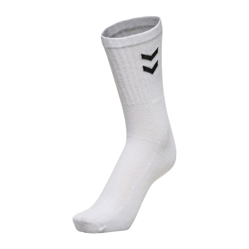 Ponožky Hummel Basic 3 páry white 46-48 EU