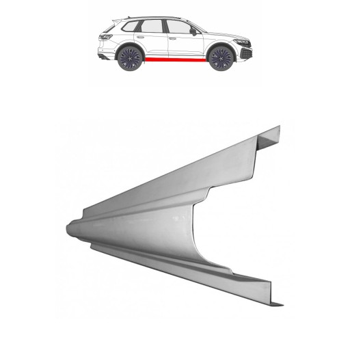 Autobig-13574 - Ремкомплект порогів CITROEN BERLINGO 08-12 P