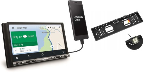 Sony XAV-AX3005DB Радио 2din + камера заднего вида