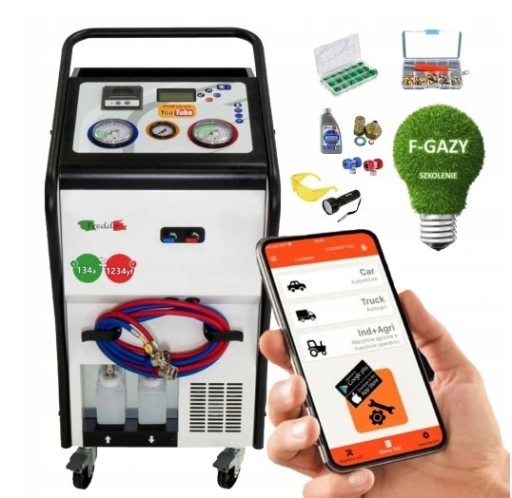 Станция кондиционирования воздуха FREDDO R134a / 1234YF + F-газы