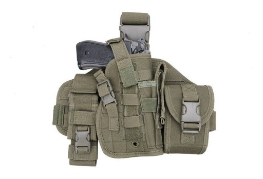 Модульна набедренная панель з оливковою кобурою GFC Tactical GFT-29-000568