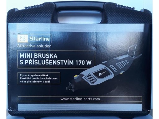 ОБОРУДОВАНИЕ ДЛЯ МАСТЕРСКИХ МИНИ-ШЛИФОЧНАЯ МАШИНА С АКСЕССУАРАМИ STARLINE 170ВТ ШТ.