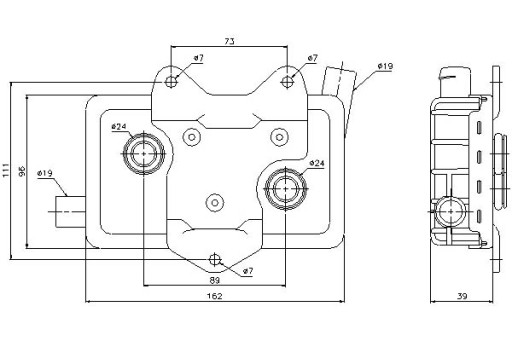 90618/ZAW - МАСЛЯНЫЙ ОХЛАДИТЕЛЬ NISSENS MERCEDES SPRINTER 2-T SPRI