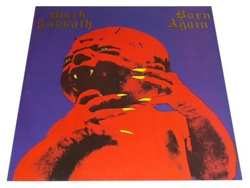 BLACK SABBATH - Born Again - Vertigo - 1983 - 1PRESS