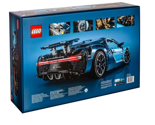 レゴ機械グループブガディウィロン42083 Bugatti Chiron LEGO Technic 42083 Bugatti Chiron (5702016116977) • Cena, Opinie