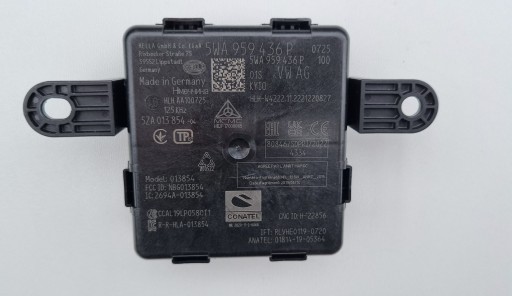 5WA959436P - Бесключевой модуль audi a3,q4 e-tron