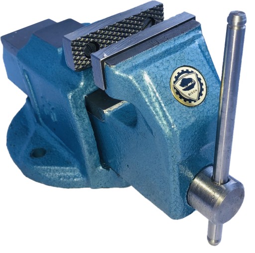 Бизон-Белый слесарные тиски фиксированные 1250-63 4 кг