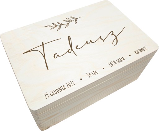 Скринька спогадів ВЕЛИКОГО РОЗМІРУ на хрещення на рік