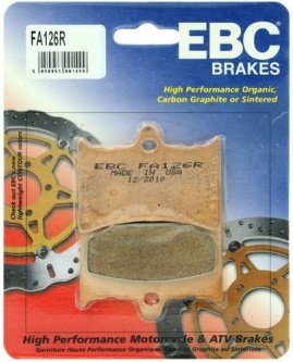 ЕЦБ ТОРМОЗНЫЕ КОЛОДКИ FA126R