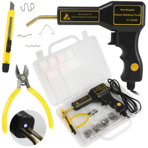 СВАРОЧНЫЙ АППАРАТ СВАРОЧНЫЙ АППАРАТ СТЕПЛЕР РЕМОНТ ПЛАСТИКА LED