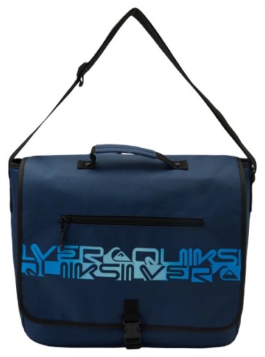 Športová taška batoh QUIKSILVER cez rameno pánska poštárka tmavo modrá 17L
