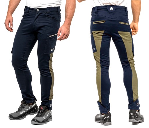 Эластичные рабочие брюки SLIM Fit OHS 46