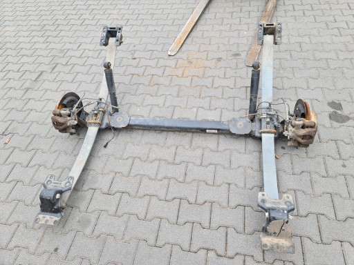 555016916R 550201735R - MASTER III LIFT ЗАДНЯ ПІДВІСКА В ЗБОРІ РЕСОРИ