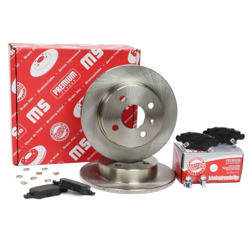 Диски колодки задние OPEL ASTRA G (T98, F70)