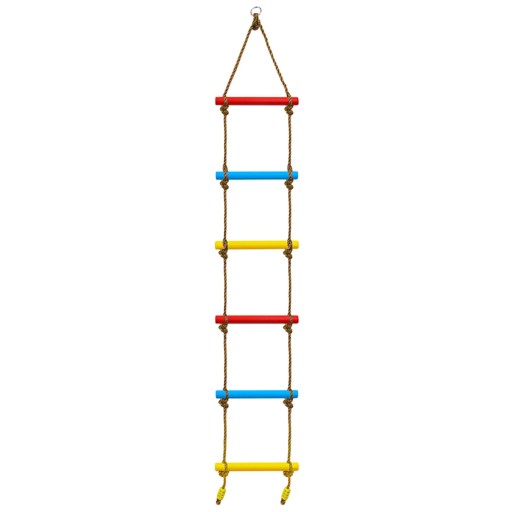 Sieťka na lezenie pre deti s lanom, hračka na